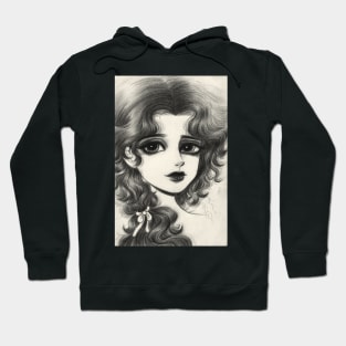 Portrait of a sad girl 2020 Hoodie